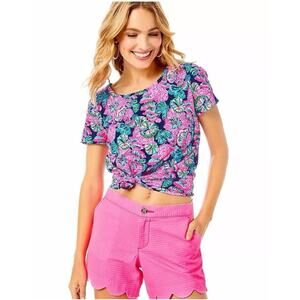 Lilly Pulitzer Callahan Pink Shorts Women's Size 6
